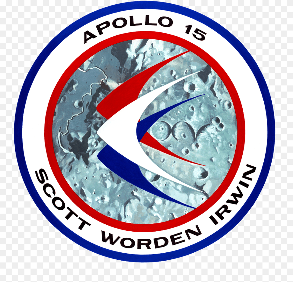Apollo Apollo 15 Mission Insignia, Sticker, Logo, Emblem, Symbol Png Image