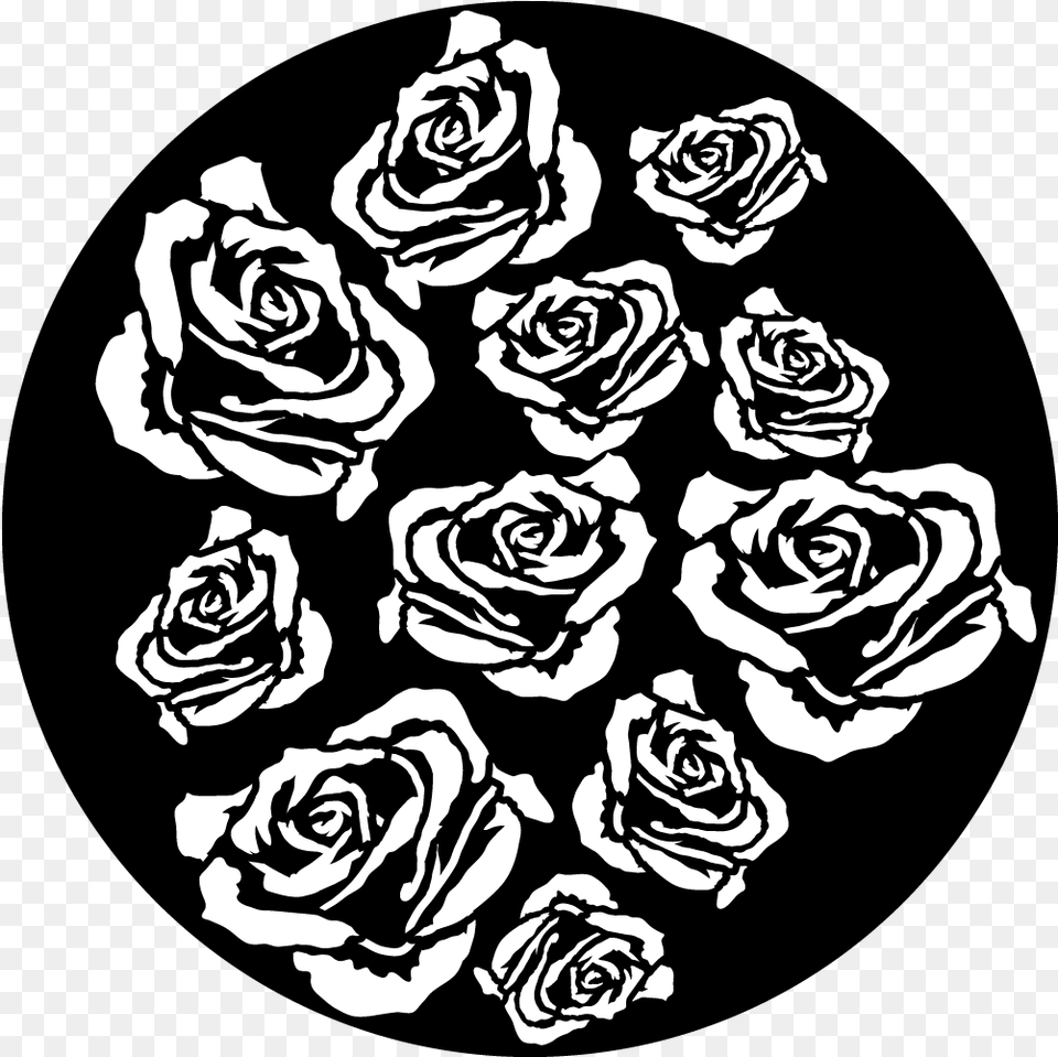 Apollo Breakup Roses Gobodata Large Image Cdn Rose Gobo Breakup, Pattern, Art, Floral Design, Flower Png