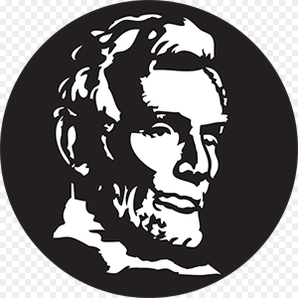 Apollo Design 4271 Abe Lincoln Steel Pattern Illustration, Stencil, Baby, Person, Face Free Transparent Png