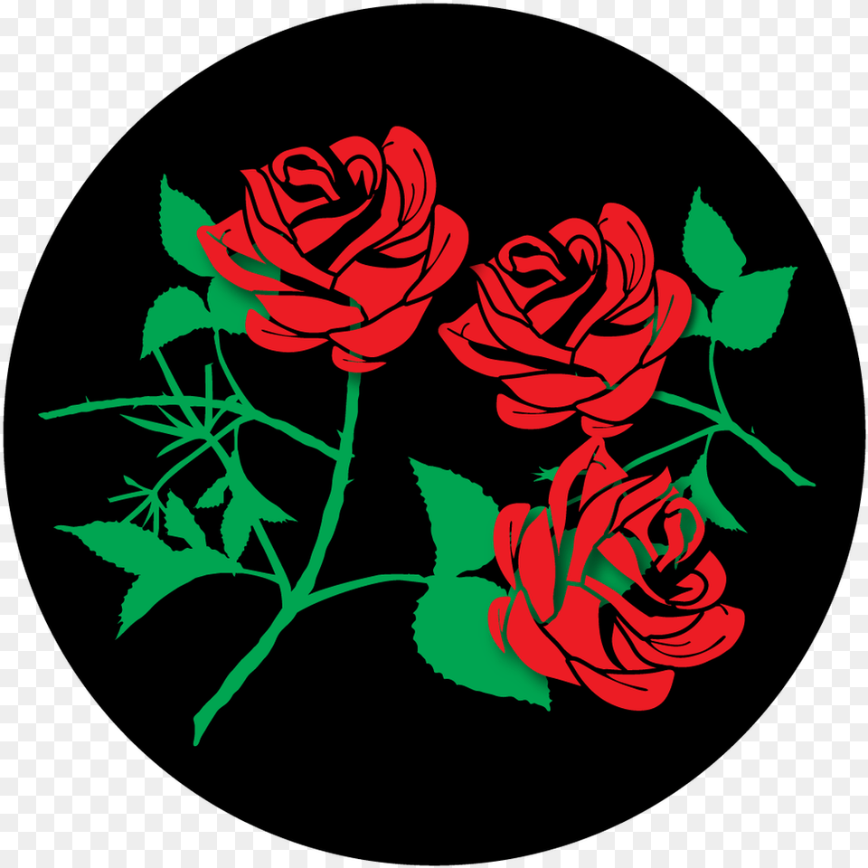 Apollo Design Cs 3485 Three Roses Colourscenic Glass Garden Roses, Flower, Pattern, Plant, Rose Free Transparent Png