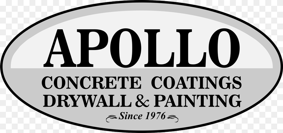 Apollo Drywall Amp Painting Stickertalk B 80 651 10inx3in Blue Left Caps Deliveries, Oval, Disk, Text Png Image