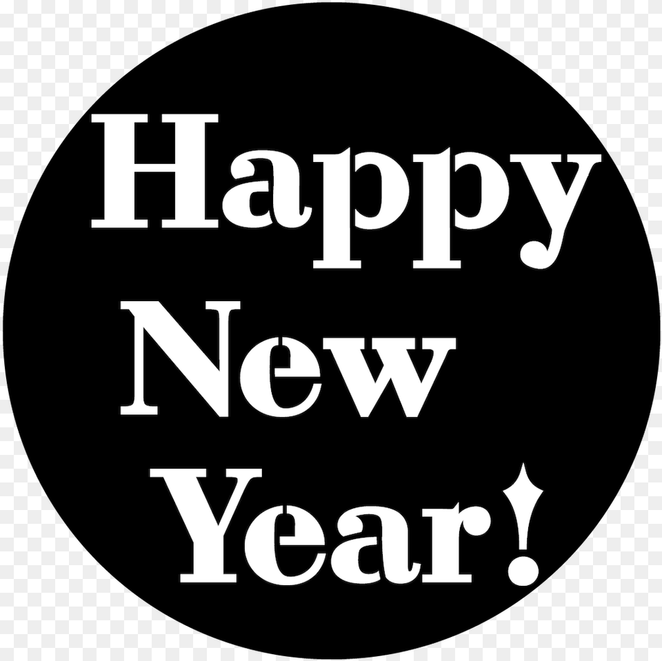 Apollo Happy New Year Me3300 Circle, Text, Alphabet Free Transparent Png
