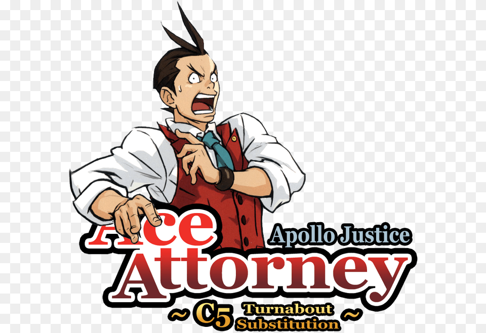 Apollo Justice Ace Attorney, Advertisement, Book, Poster, Publication Png