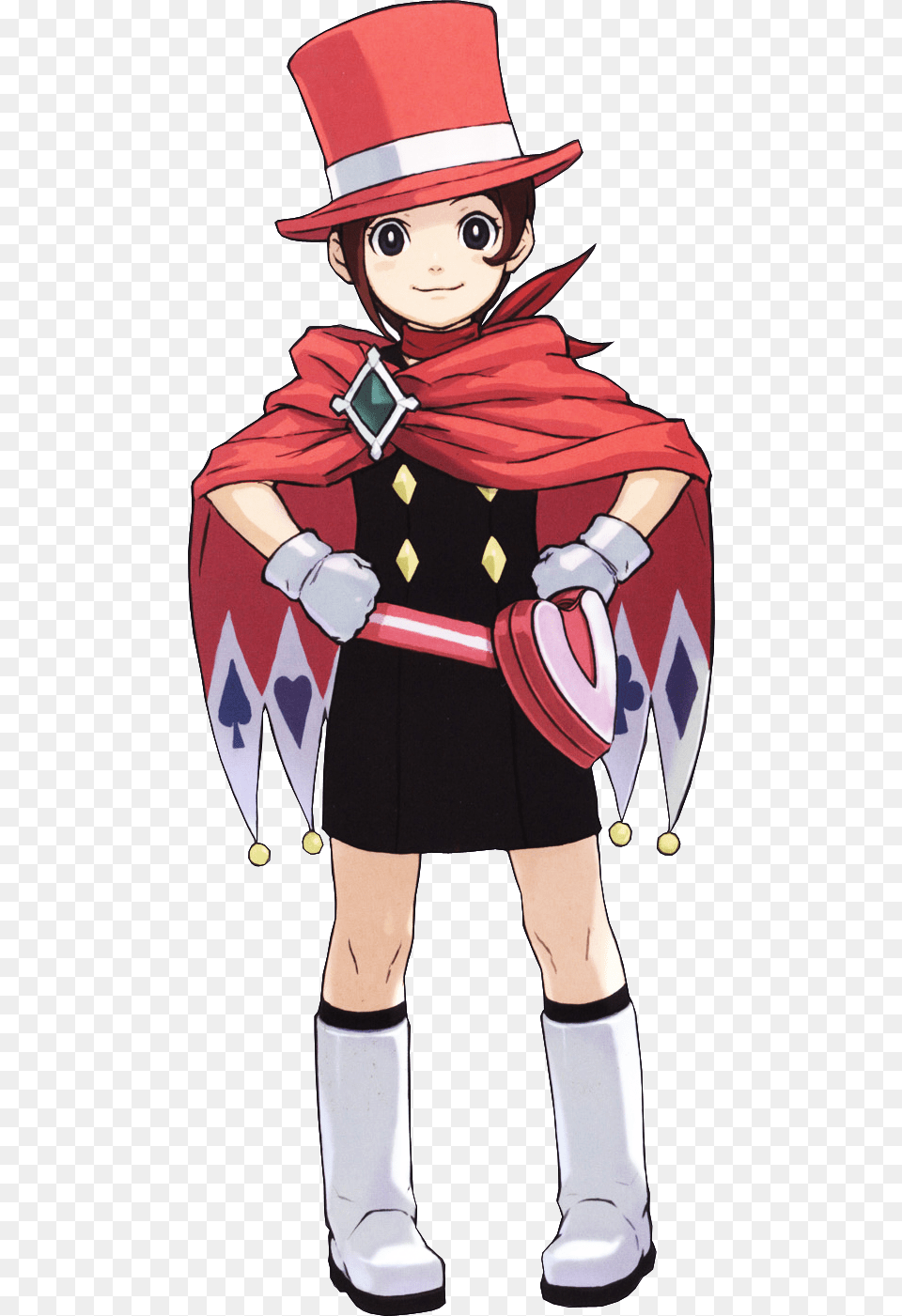 Apollo Justice Trucy Wright Young Trucy Wright, Book, Comics, Publication, Baby Free Transparent Png