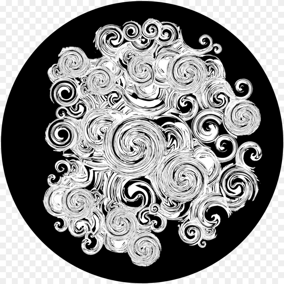 Apollo Overflowing Swirls Circle, Art, Floral Design, Graphics, Pattern Png Image
