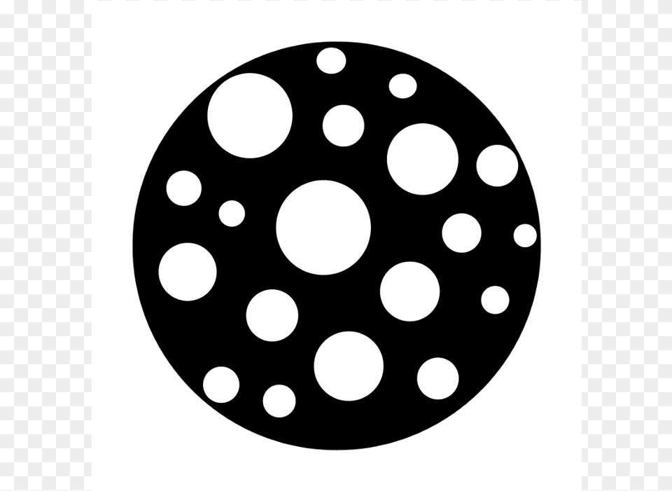 Apollo Printscenic Glass Gobo Me2370 Dots Large Circle, Machine, Spoke, Wheel, Alloy Wheel Png Image