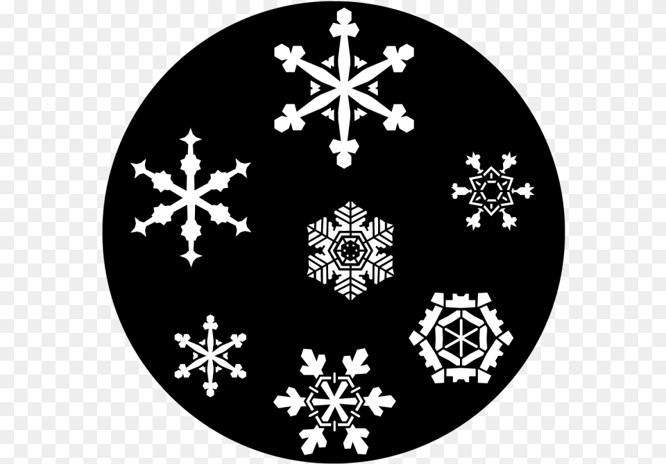 Apollo Snowfall 1 Gobo Circle, Nature, Outdoors, Snow, Snowflake Free Png