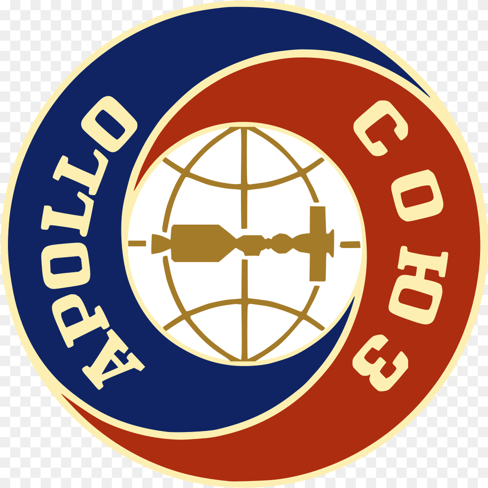 Apollo Soyuz Mission Emblem, Logo, Badge, Symbol, Disk Png Image
