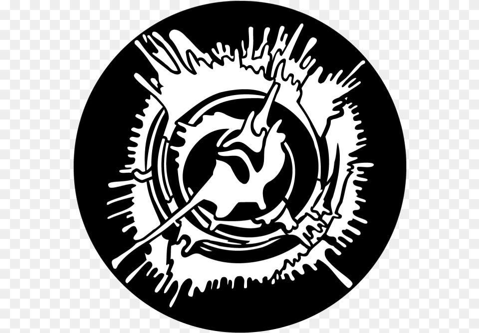 Apollo Splat Gobodata Large Cdn Emblem, Stencil, Symbol, Person, Logo Free Transparent Png