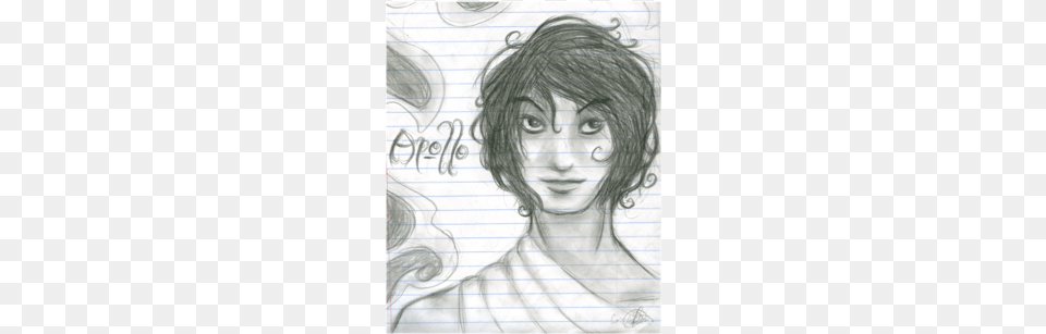 Apollo Was Pictured As A Handsome Athletic Youth And Sketch, Art, Drawing, Adult, Female Free Png Download