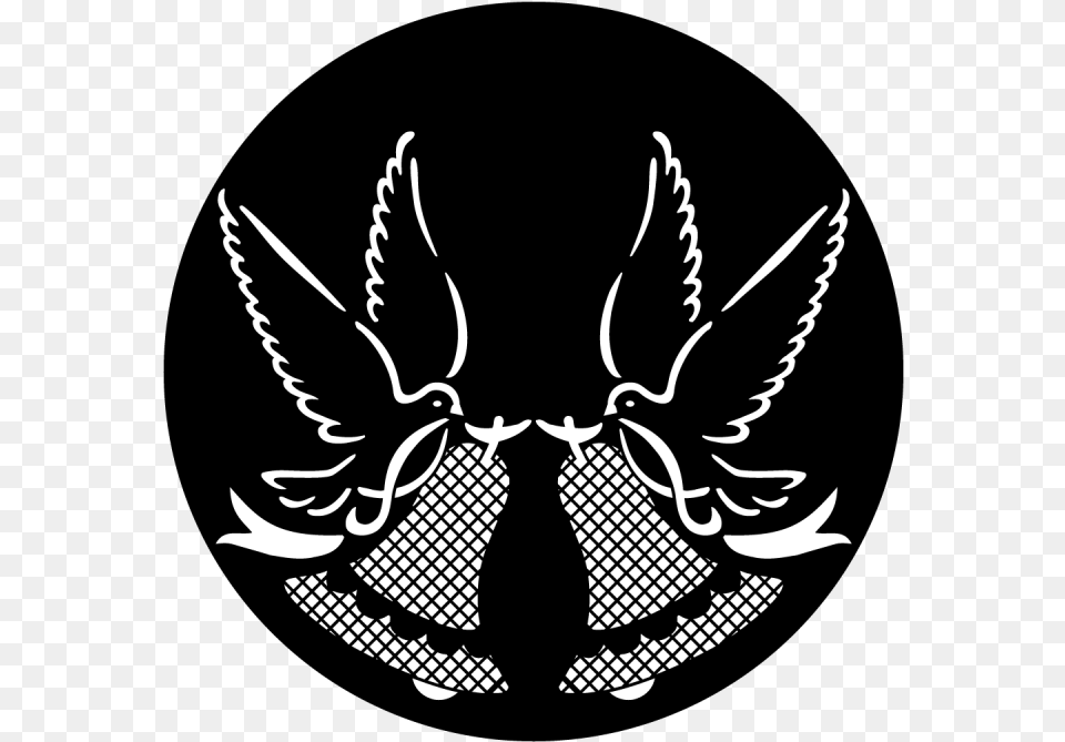 Apollo Wedding Bells Gobodata Large Image Cdn Emblem, Stencil, Symbol Png