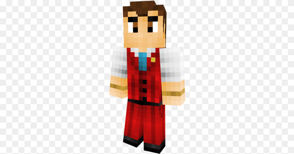 Apollojusticepreview Zpseadpng Minecraft Skin Ace Attorney, Dynamite, Weapon Png