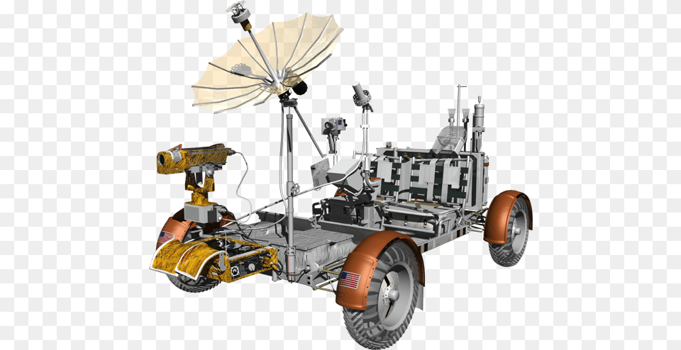 Apollon 15 Lunar Rover, Device, Grass, Lawn, Lawn Mower Png