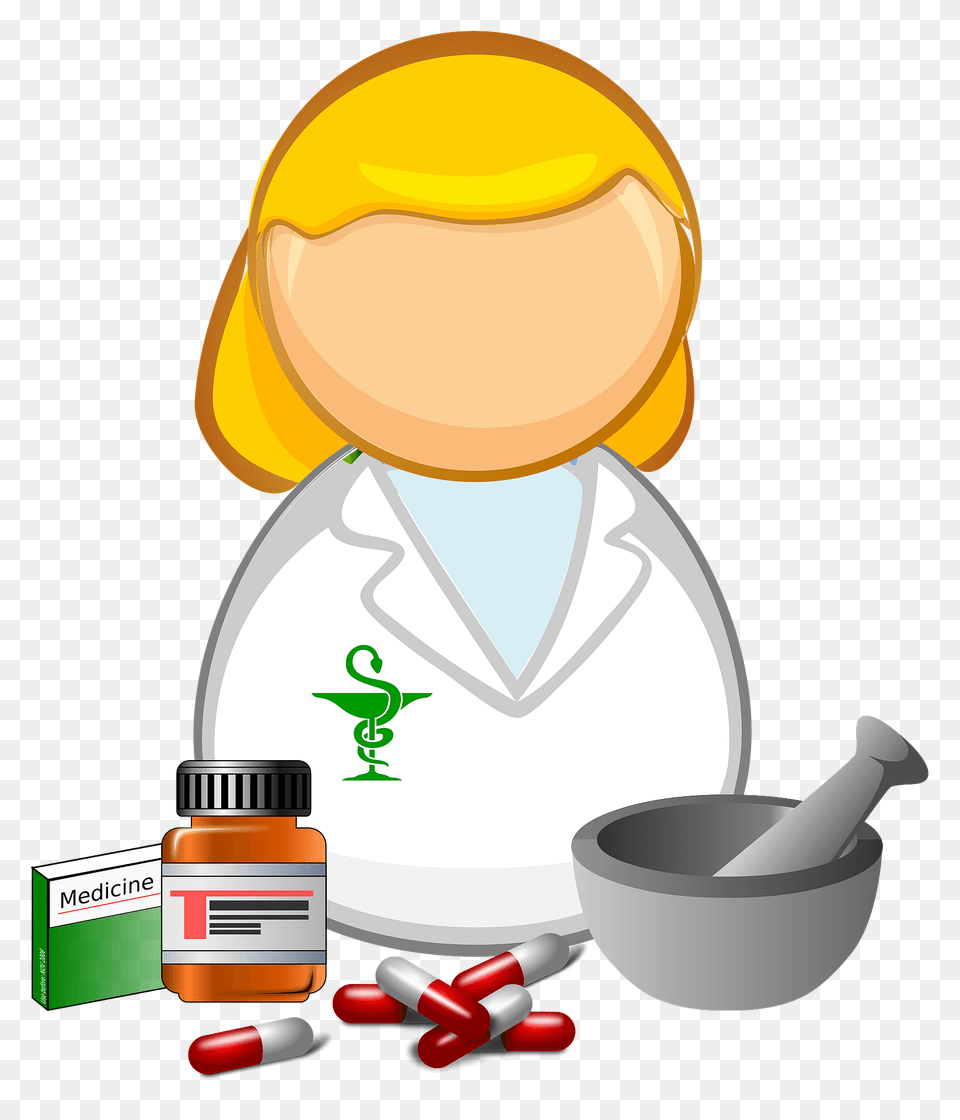 Apothecary Pharmacist Clipart, Clothing, Coat, Herbal, Herbs Png Image