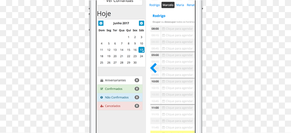 App Belasis Sistema Para Salao De Beleza Agenda Online Diary, Text Free Transparent Png