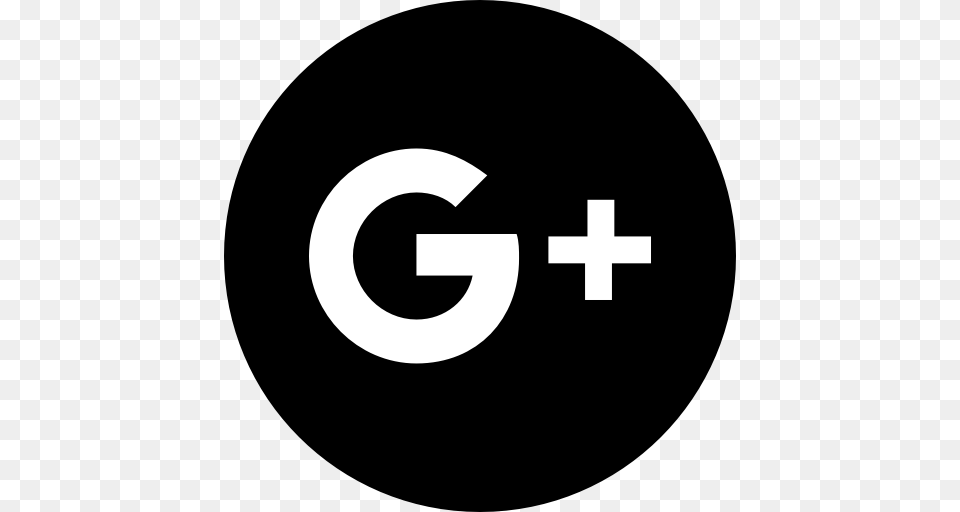 App Bw Googleplus Logo Media Popular Social Icon, Cross, Symbol, First Aid Free Png
