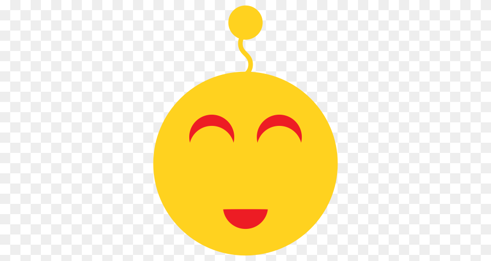 App Cartoon Emotion Gestures Joy Smile Surprised Icon App Icon, Gold, Astronomy, Moon, Nature Png Image