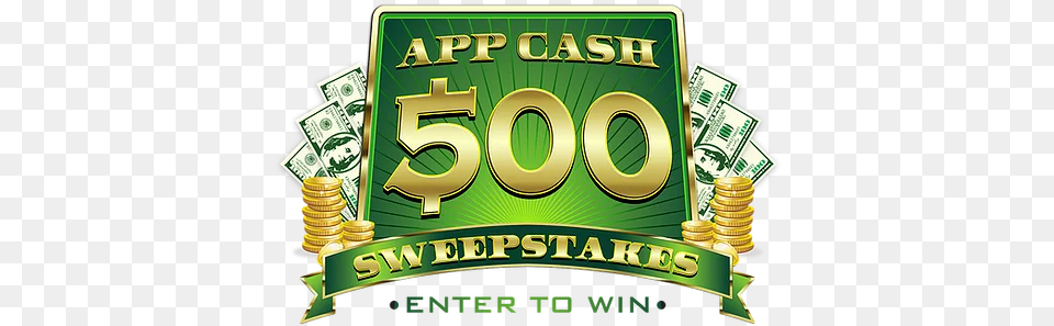 App Cash 500 Make Cash And Earn Cash From Your Phone App Futsal Cartoon, Gambling, Game, Money, Scoreboard Free Png Download