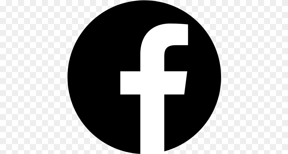 App Facebook Logo Media Facebook Logo Bw, Cross, Symbol Free Transparent Png