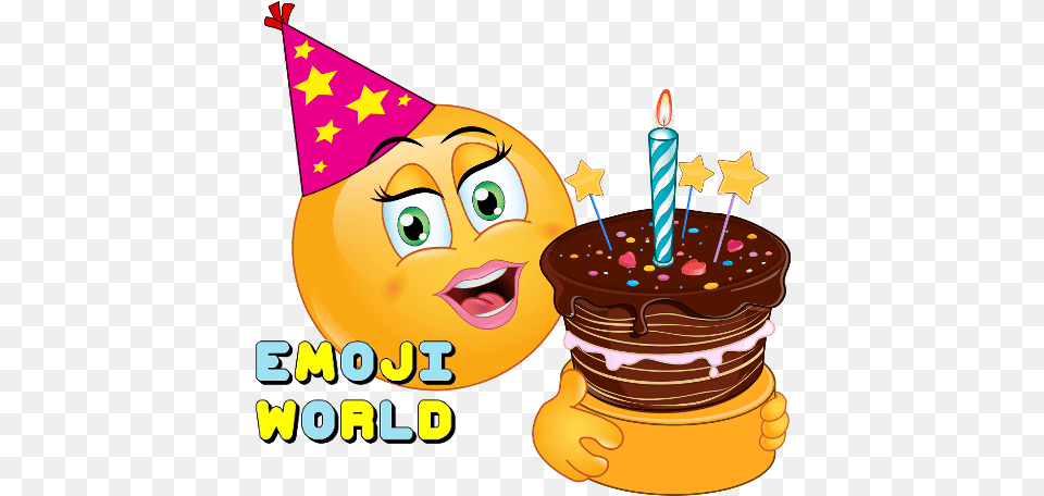 App Insights Birthday Emojis By Emoji World Apptopia Birthday Cake, Birthday Cake, People, Hat, Food Png Image