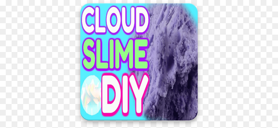 App Insights How To Make Cloud Slime Cloud Slime Recipes Diy Cloud Slime, Purple, Outdoors, Cream, Dessert Free Transparent Png