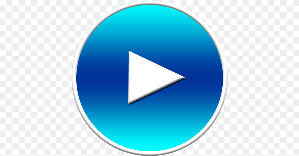 App Insights Max Player Full Hd Video Player Apptopia Download Max Player, Triangle, Disk Png Image