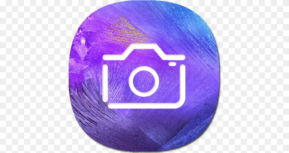 App Insights Note 9 Camera Samsung Galaxy Note 9 Camera Note 9 Camera Icon, Purple, Light, Disk Png Image