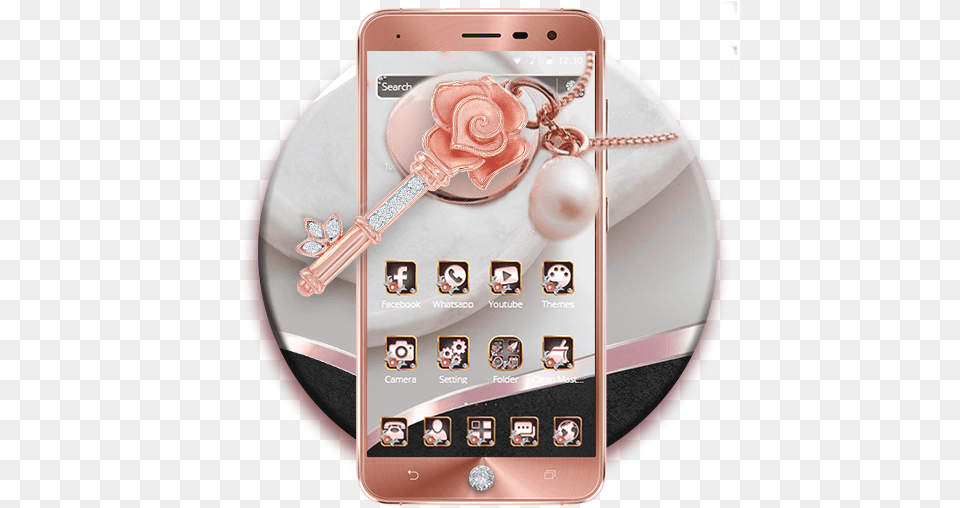 App Insights Rose Gold Hd Fashion Apptopia Transparent Rose Gold Fashion Icon, Accessories, Diamond, Gemstone, Jewelry Free Png Download