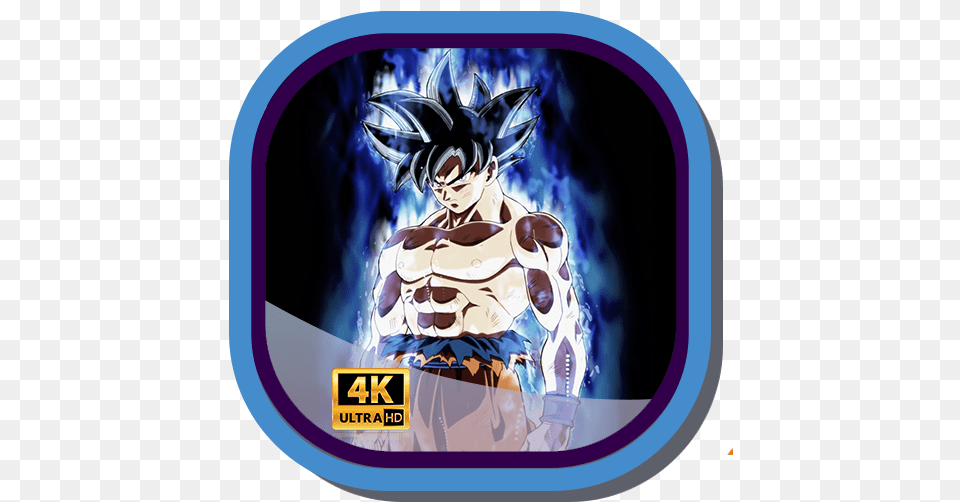 App Insights Ultra Instinct Goku Wallpaper Hd 4k Apptopia Goku Dragon Ball Super, Person, Logo Free Png