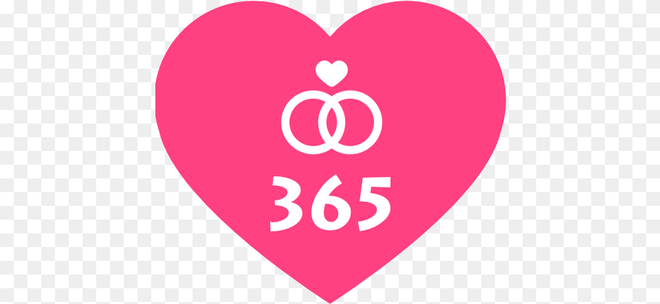 App Insights Wedding 365 Wedding Countdown 2018 Love 365 Day Wedding Countdown, Heart Png