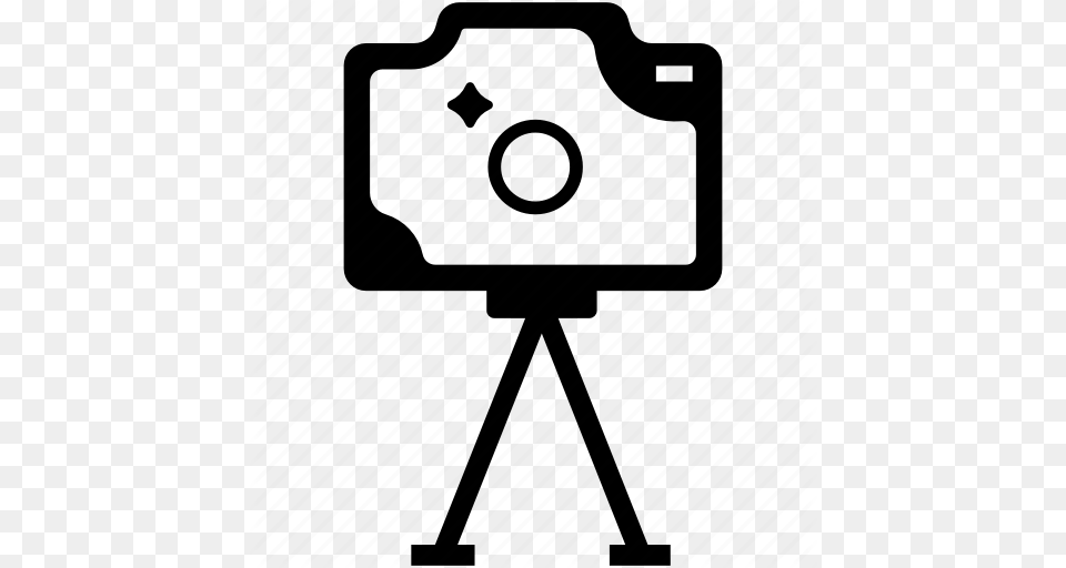 App Live Video Photograph Picture Social Stream Icon, Tripod Free Png