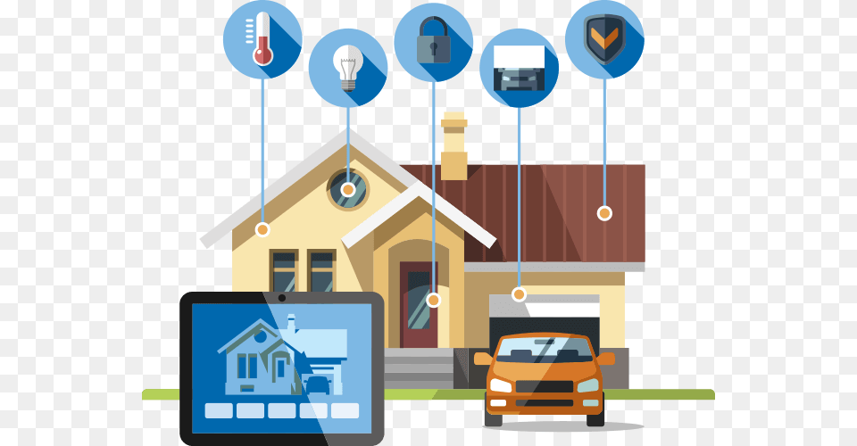 App Smart Home, Neighborhood, Car, Transportation, Vehicle Free Png