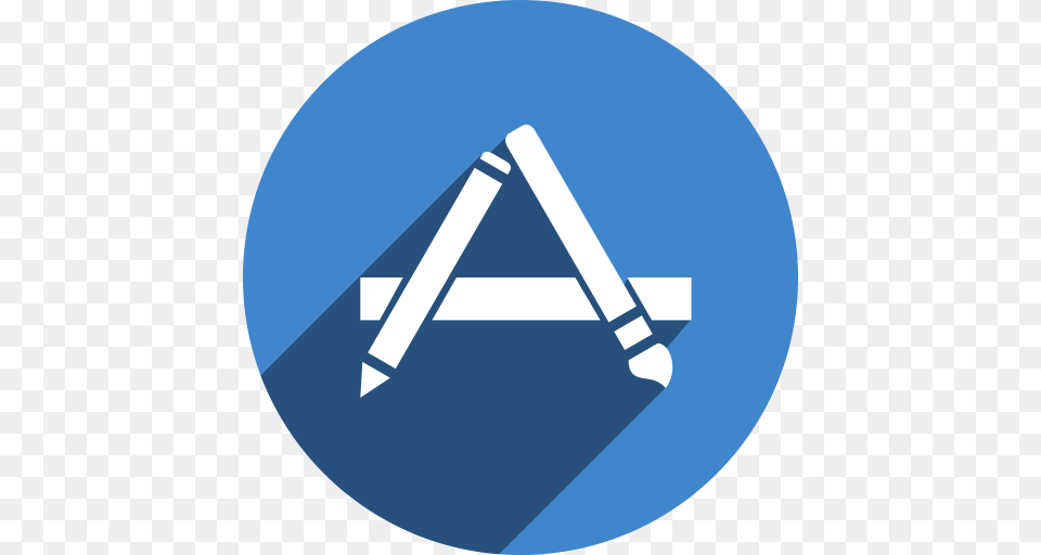 App Store Icon, Triangle Free Png Download