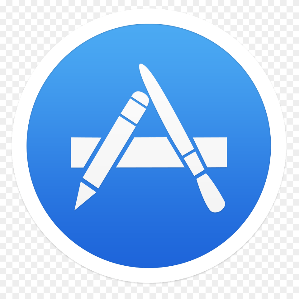 App Store Icon Sevenesque, Sign, Symbol, Disk, Road Sign Free Transparent Png