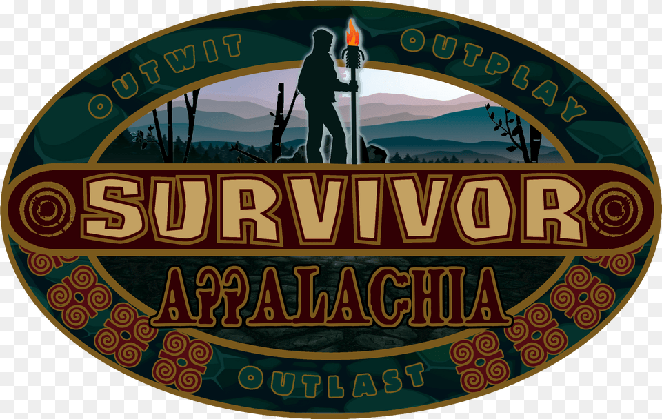 Appalachia Fanmade Logo Survivor One World, Photography, Person, Architecture, Building Free Png