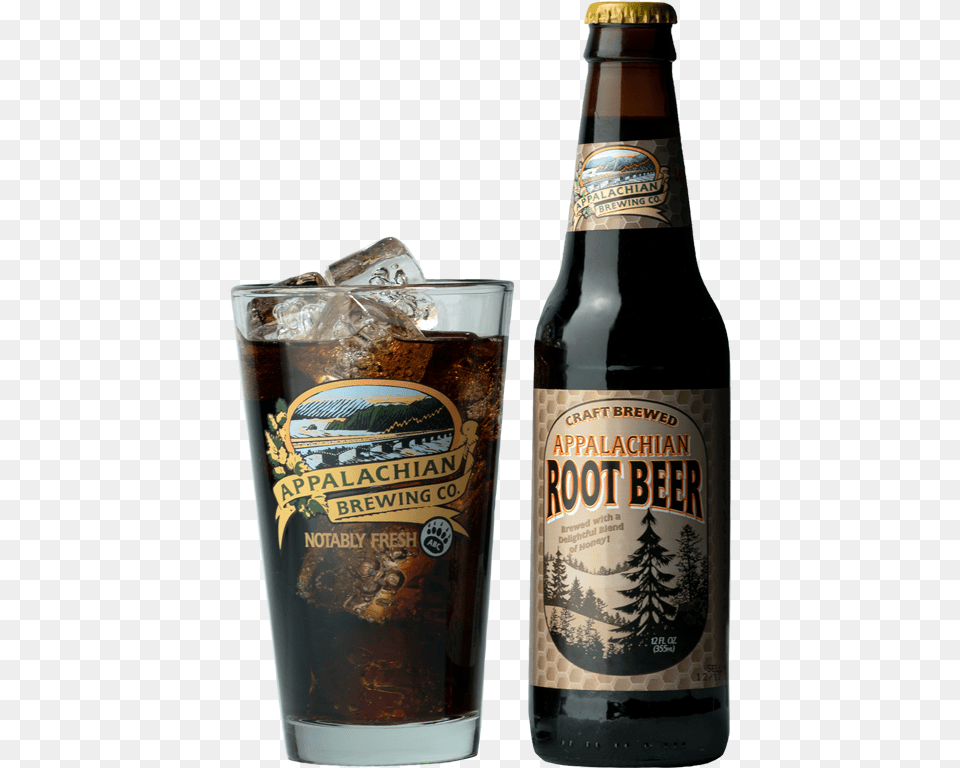 Appalachian Root Beer Appalachian Jolly Scot Scottish Ale, Alcohol, Beverage, Bottle, Beer Bottle Png Image