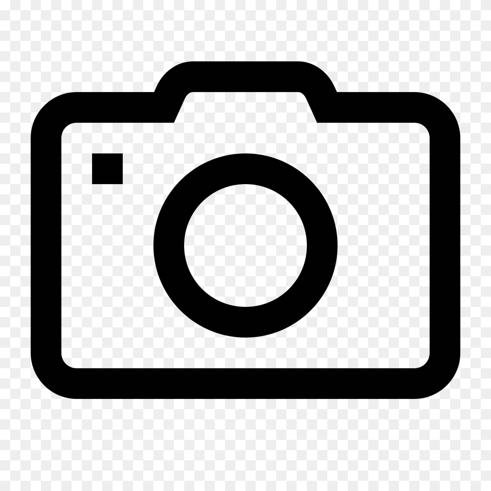 Appareil Photo Icon, Gray Free Png Download