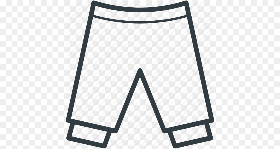 Apparel Clothes Pajama Pant Trouser Icon, Clothing, Shorts, Gate Png