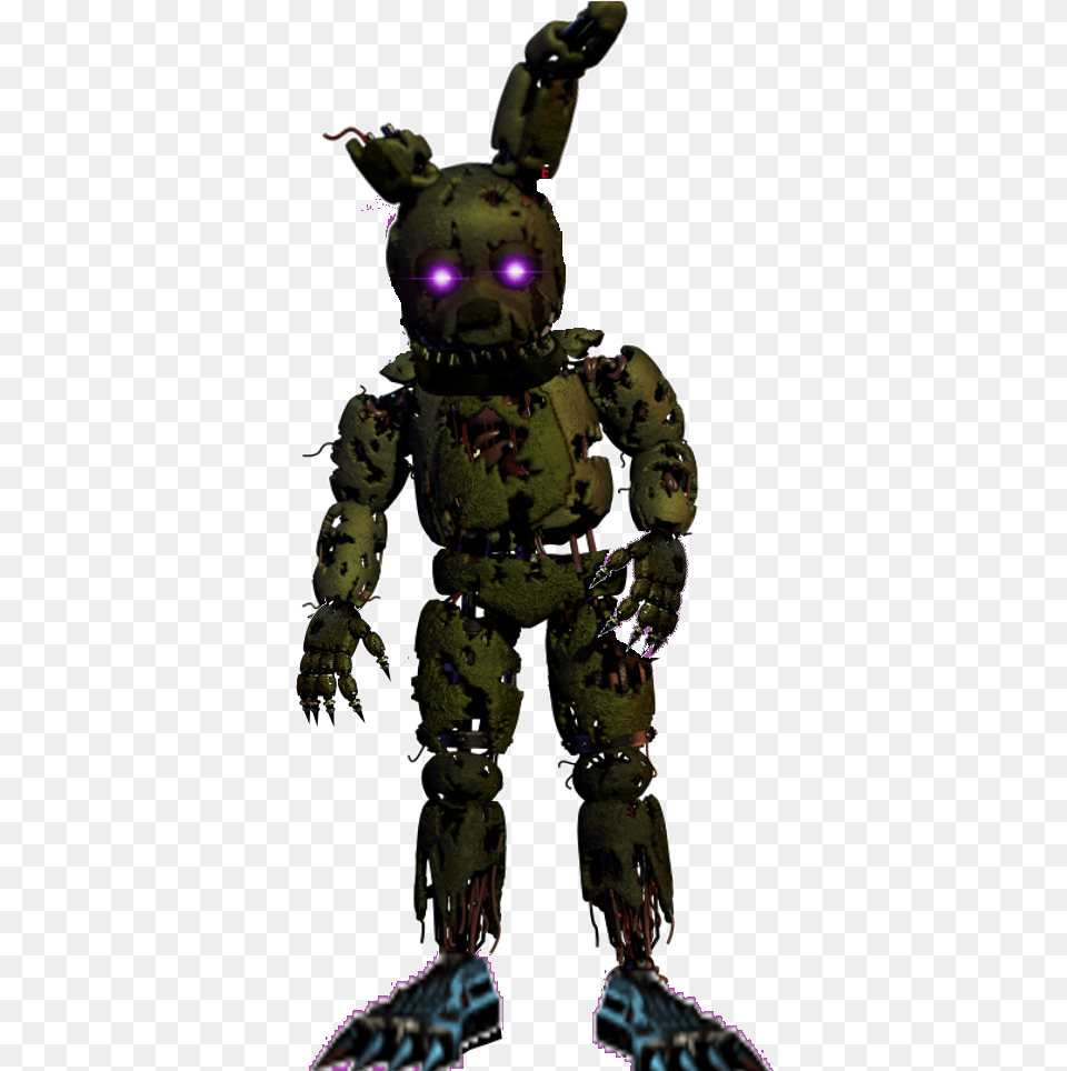 Appearance Fnaf Springtrap, Robot, Baby, Person Free Png