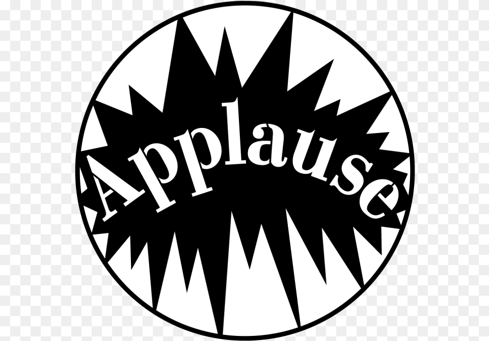 Applause Apollo Design Circle, Logo, Sticker, Astronomy, Moon Free Png