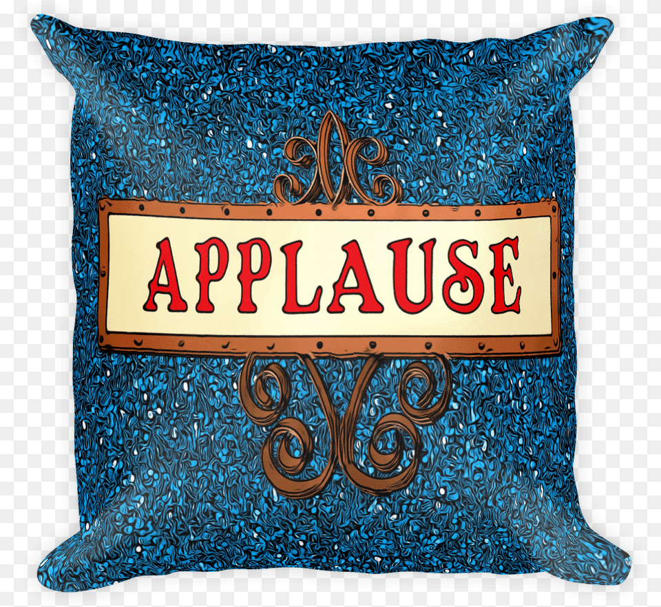 Applause Throw Pillow Nate Diaz Cartoon Triangle, Cushion, Home Decor Free Png