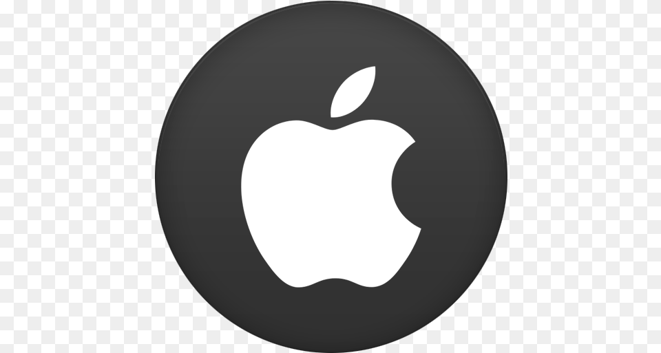 Apple 2 Icon Circle Iconset Martz90 Apple Logo Circle, Food, Fruit, Plant, Produce Png