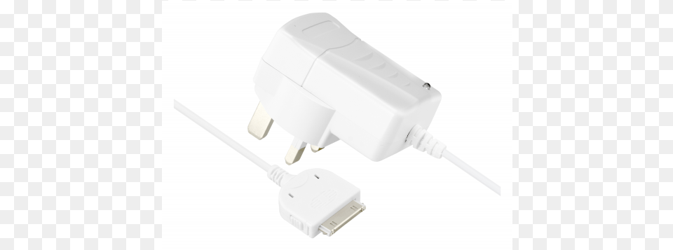 Apple 30 Pin Mains Charger Battery Charger, Adapter, Electronics, Plug Free Png Download