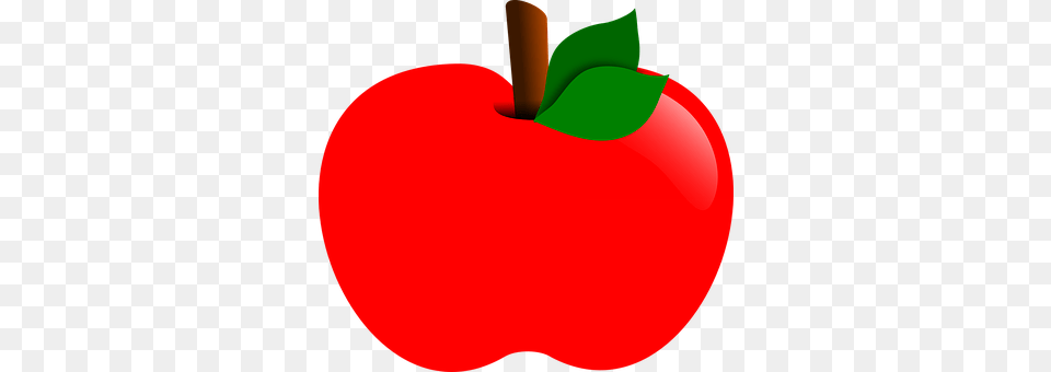 Apple Food, Fruit, Plant, Produce Png Image