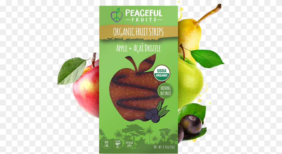 Apple Acai Peaceful Fruits, Food, Fruit, Plant, Produce Png