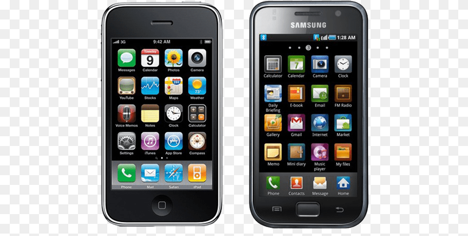 Apple Accuses Samsung Of Copying Iphone Icons And Has The Iphone 3gs, Electronics, Mobile Phone, Phone Free Png