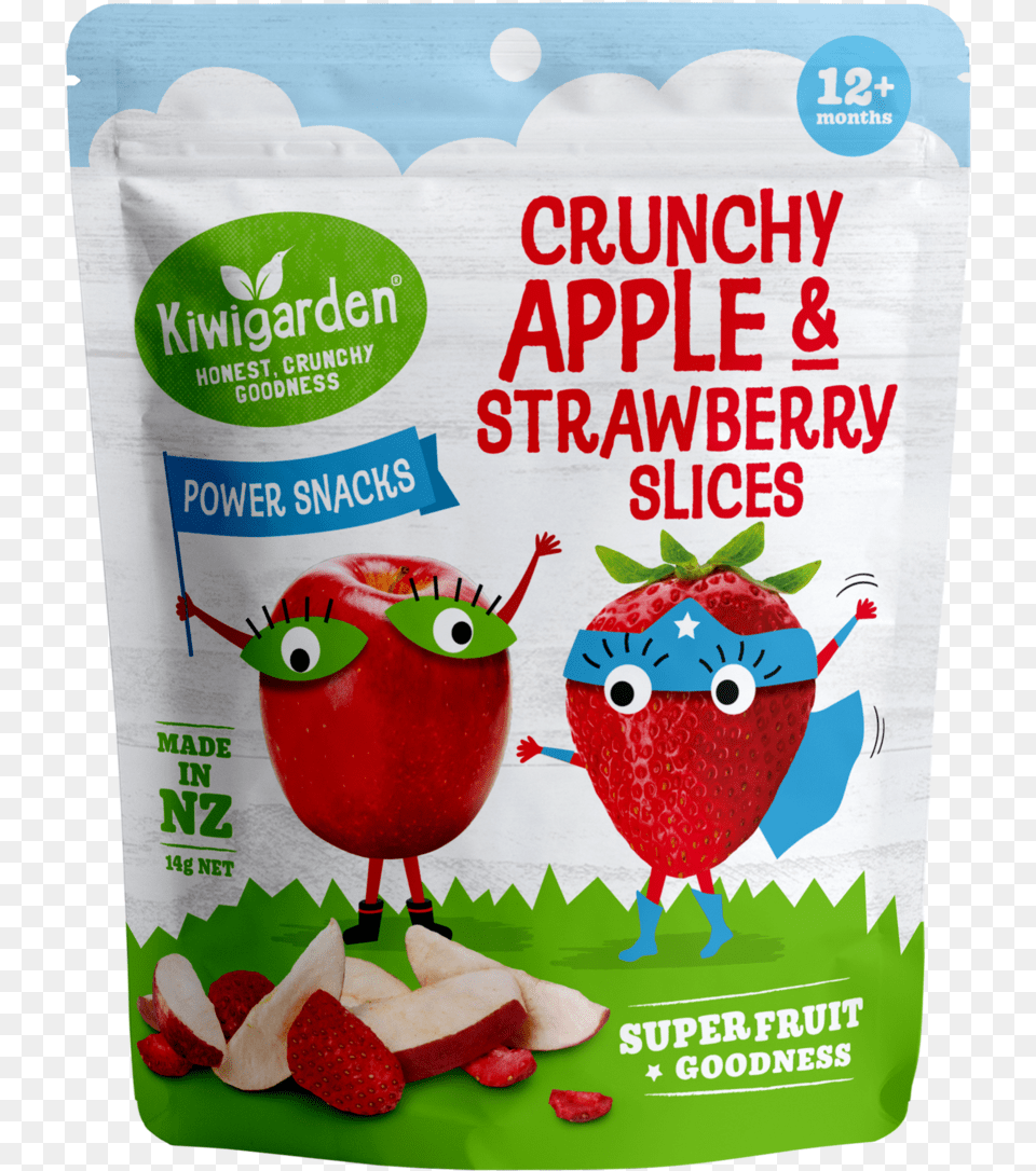 Apple Amp Strawberry Slices Kiwigarden, Food, Berry, Produce, Plant Free Transparent Png