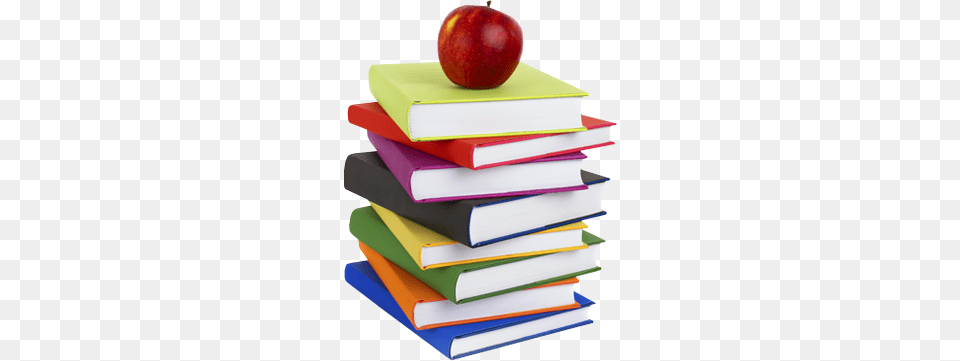 Apple And Book Apple And Book Images, Food, Fruit, Plant, Produce Free Transparent Png