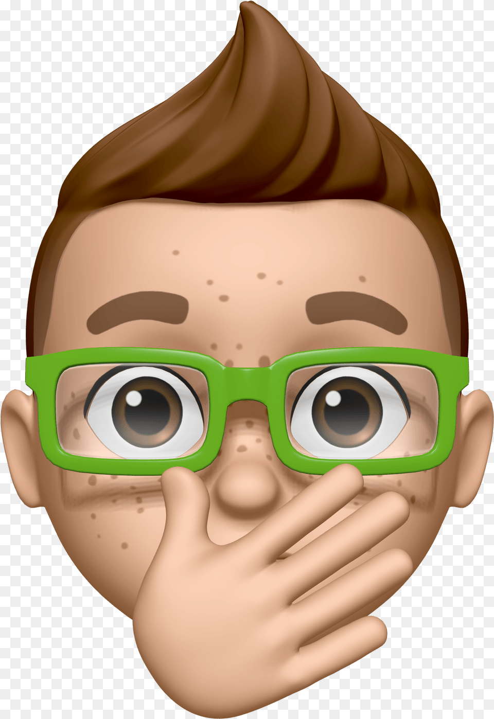 Apple And Google Reveal New Emojis Coming Later This Year Blush Emoji, Accessories, Face, Glasses, Head Free Transparent Png