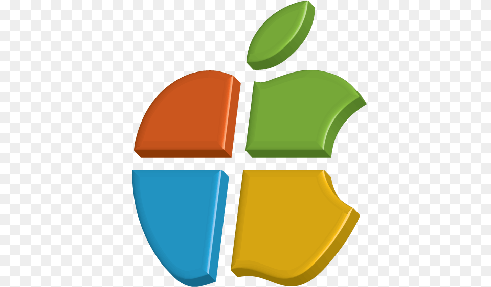 Apple And Microsoft Logos Together Microsoft Corporation, Logo, Cross, Symbol Png